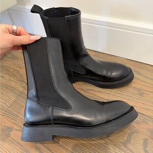 Zara Black Ankle Boots